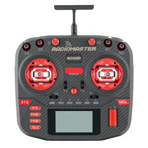 Пульт дистанционного управления RadioMaster Boxer Max Mk2 ELRS Red — FPV радиоаппаратура 2.4 ГГц, Hall-стики. Photo 3